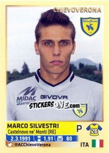 Sticker Marco Silvestri - Calciatori 2013-2014 n. 136 - Panini