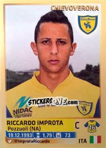 Cromo Riccardo Improta - Calciatori 2013-2014 - Panini