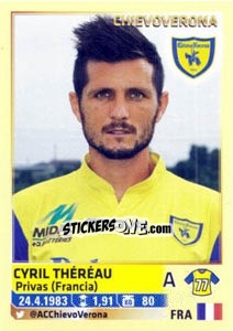 Figurina Cyril Théréau - Calciatori 2013-2014 - Panini
