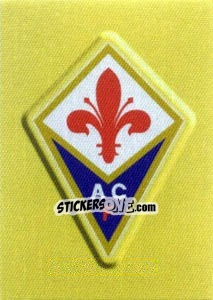 Figurina Scudetto - Fiorentina - Calciatori 2013-2014 - Panini