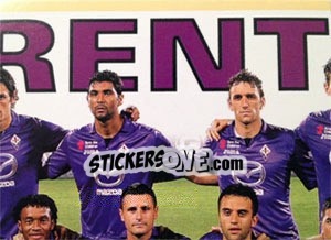 Sticker Squadra - Fiorentina - Calciatori 2013-2014 - Panini