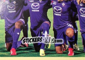 Sticker Squadra - Fiorentina - Calciatori 2013-2014 n. 161 - Panini