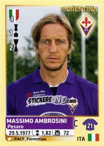 Sticker Massimo Ambrosini - Calciatori 2013-2014 n. 173 - Panini