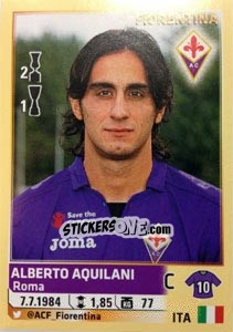 Sticker Alberto Aquilani - Calciatori 2013-2014 n. 176 - Panini