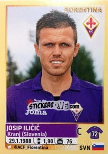 Sticker Josip Ilicic - Calciatori 2013-2014 - Panini