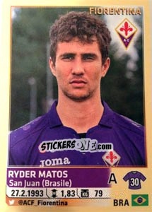 Sticker Ryder Matos - Calciatori 2013-2014 n. 181 - Panini