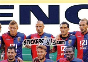 Sticker Squadra - Genoa