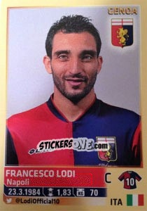 Sticker Francesco Lodi - Calciatori 2013-2014 - Panini