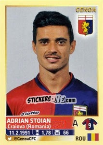 Cromo Adrian Stoian - Calciatori 2013-2014 - Panini
