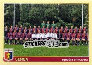 Sticker Genoa Squadra Primavera - Calciatori 2013-2014 n. 213 - Panini