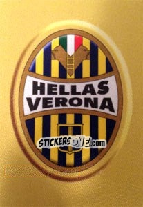 Sticker Scudetto - Hellas Verona - Calciatori 2013-2014 n. 214 - Panini