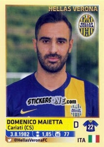 Figurina Domenico Maietta - Calciatori 2013-2014 - Panini