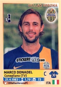 Sticker Marco Donadel - Calciatori 2013-2014 n. 231 - Panini