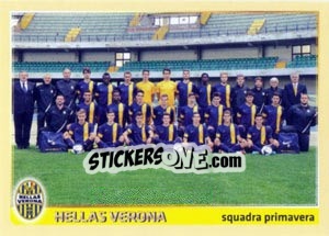 Figurina Hellas Verona Squadra Primavera