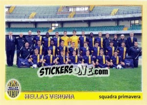 Sticker Hellas Verona Squadra Primavera - Calciatori 2013-2014 n. 242 - Panini
