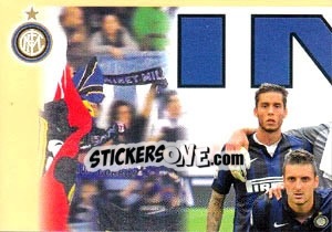 Figurina Squadra - Inter - Calciatori 2013-2014 - Panini