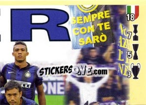 Figurina Squadra - Inter