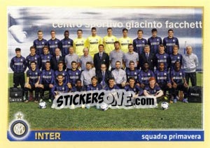 Sticker Inter Squadra Primavera - Calciatori 2013-2014 - Panini