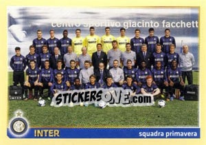 Sticker Inter Squadra Primavera - Calciatori 2013-2014 n. 271 - Panini