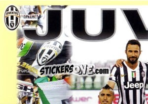 Figurina Squadra - Juventus - Calciatori 2013-2014 - Panini