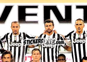 Cromo Squadra - Juventus - Calciatori 2013-2014 - Panini