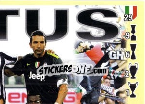 Sticker Squadra - Juventus - Calciatori 2013-2014 - Panini