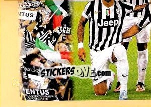 Cromo Squadra - Juventus - Calciatori 2013-2014 - Panini