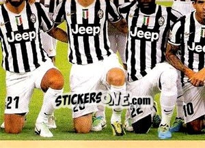 Sticker Squadra - Juventus - Calciatori 2013-2014 - Panini