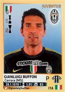 Sticker Gianluigi Buffon - Calciatori 2013-2014 n. 280 - Panini
