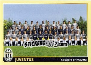 Figurina Juventus Squadra Primavera