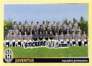 Sticker Juventus Squadra Primavera - Calciatori 2013-2014 n. 300 - Panini