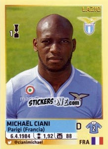 Sticker Michael Ciani - Calciatori 2013-2014 n. 312 - Panini