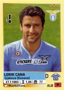 Sticker Lorik Cana - Calciatori 2013-2014 n. 313 - Panini