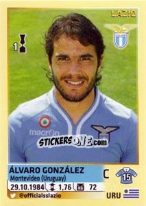 Sticker Álvaro González - Calciatori 2013-2014 n. 320 - Panini