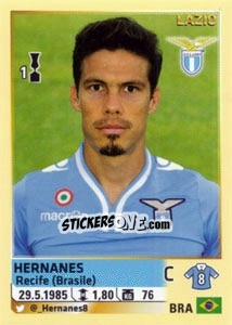 Sticker Hernanes - Calciatori 2013-2014 - Panini