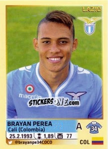 Figurina Brayan Perea - Calciatori 2013-2014 - Panini