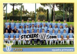 Sticker Lazio Squadra Primavera