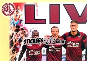 Cromo Squadra - Livorno - Calciatori 2013-2014 n. 331 - Panini