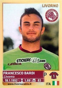 Sticker Francesco Bardi - Calciatori 2013-2014 n. 338 - Panini