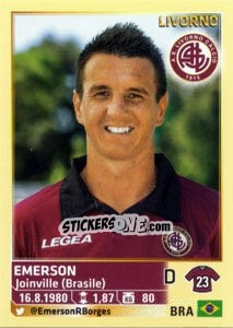 Sticker Emerson - Calciatori 2013-2014 n. 340 - Panini