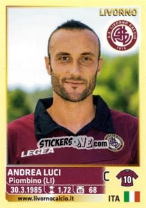 Sticker Andrea Luci - Calciatori 2013-2014 - Panini