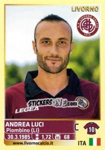 Cromo Andrea Luci - Calciatori 2013-2014 - Panini