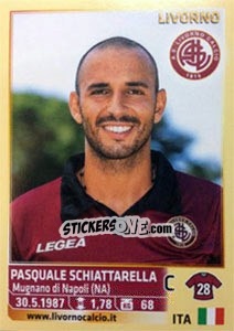 Figurina Pasquale Schiattarella - Calciatori 2013-2014 - Panini