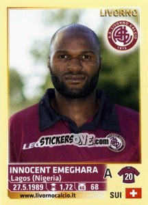 Figurina Innocent Emeghara - Calciatori 2013-2014 - Panini