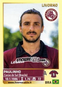Sticker Paulinho - Calciatori 2013-2014 n. 357 - Panini