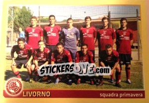 Cromo Livorno Squadra Primavera - Calciatori 2013-2014 - Panini