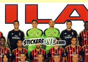 Sticker Squadra - Milan