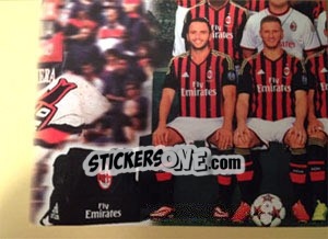 Sticker Squadra - Milan