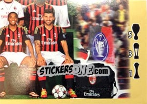 Sticker Squadra - Milan - Calciatori 2013-2014 - Panini