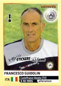 Sticker Francesco Guidolin - Calciatori 2013-2014 n. 569 - Panini